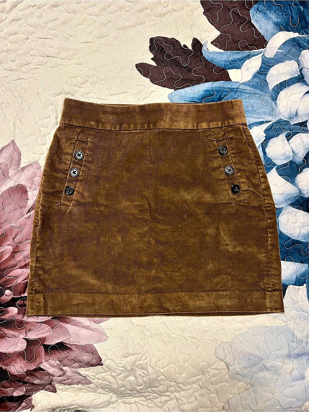 Banana Republic Corduroy Mini Skirt Brown Size 6